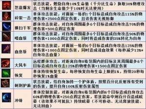 激战2职业技能全方位解读：战士特色技能详解与专业攻略分享