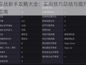 逆战新手攻略大全：实用技巧总结与提升指南