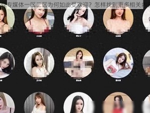 麻豆专媒体一区二区为何如此受欢迎？怎样找到更多相关内容？