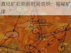 九阴真经矿石刷新时间说明：揭秘矿石刷新规律