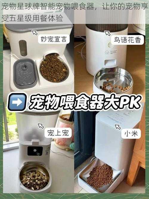 宠物星球牌智能宠物喂食器，让你的宠物享受五星级用餐体验