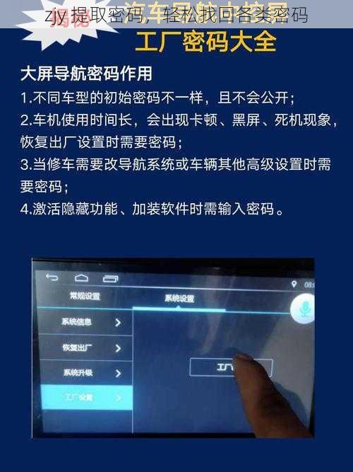 zjy 提取密码，轻松找回各类密码