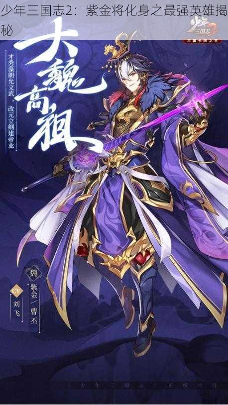 少年三国志2：紫金将化身之最强英雄揭秘