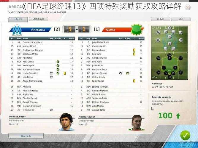 《FIFA足球经理13》四项特殊奖励获取攻略详解