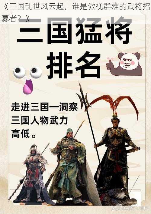 《三国乱世风云起，谁是傲视群雄的武将招募者？》