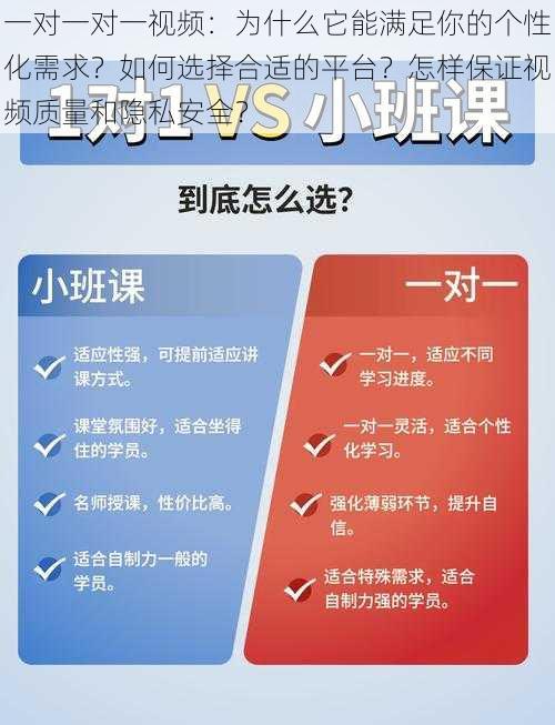 一对一对一视频：为什么它能满足你的个性化需求？如何选择合适的平台？怎样保证视频质量和隐私安全？