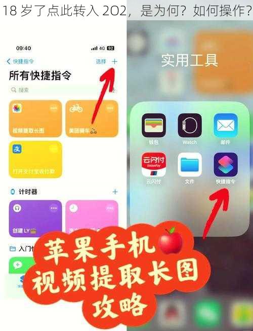 18 岁了点此转入 2O2，是为何？如何操作？