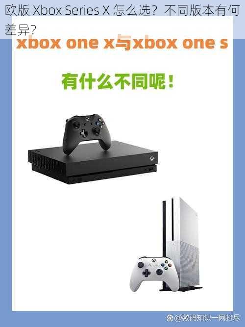 欧版 Xbox Series X 怎么选？不同版本有何差异？