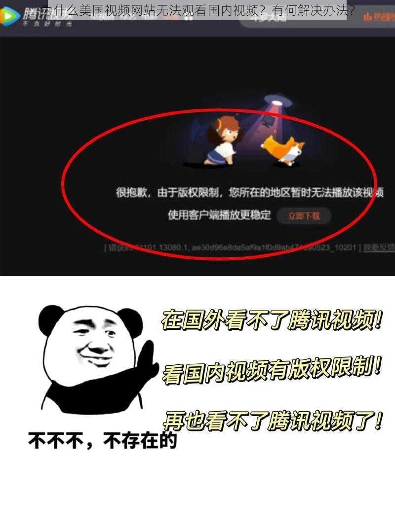 为什么美国视频网站无法观看国内视频？有何解决办法？