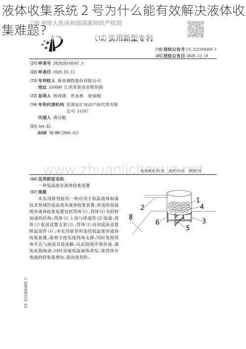 液体收集系统 2 号为什么能有效解决液体收集难题？