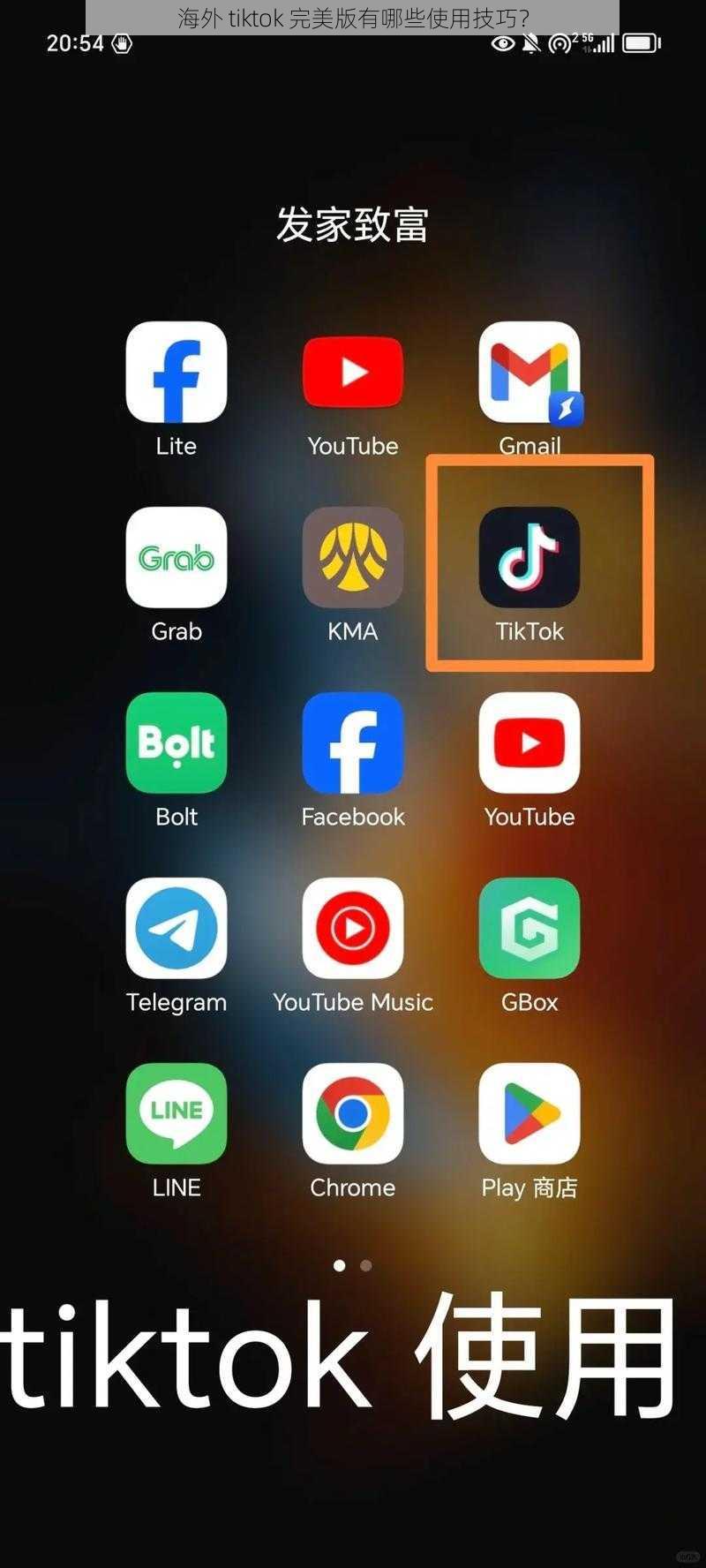 海外 tiktok 完美版有哪些使用技巧？