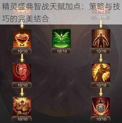 精灵盛典智战天赋加点：策略与技巧的完美结合